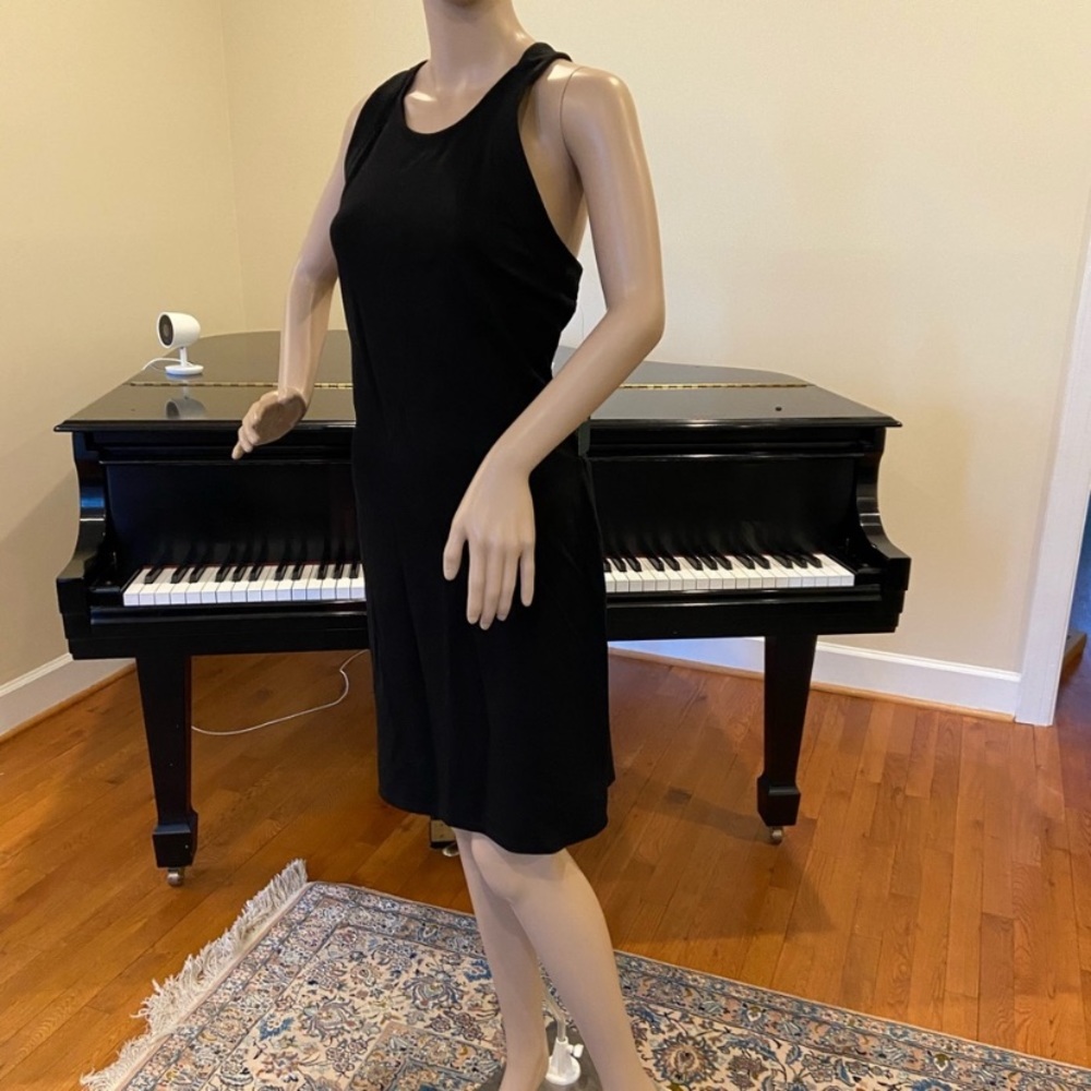 NWT Lauren Ralph Lauren Crisscross Back Cocktail Party Dress - Picture 7 of 10